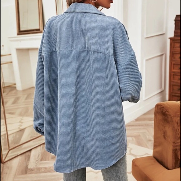 Corduroy button down jacket - Picture 4 of 13